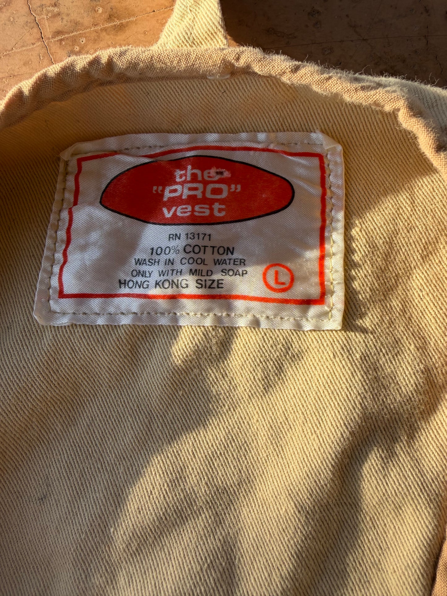 The pro vest Fisherman vest clothing jacket size Large…