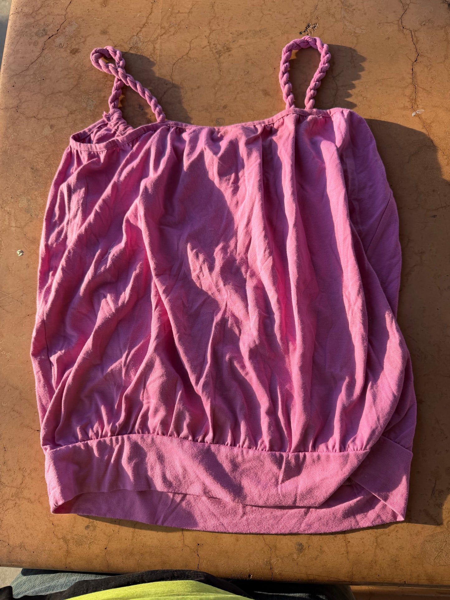 Secret Crush clothing line pink tank top size 16 …