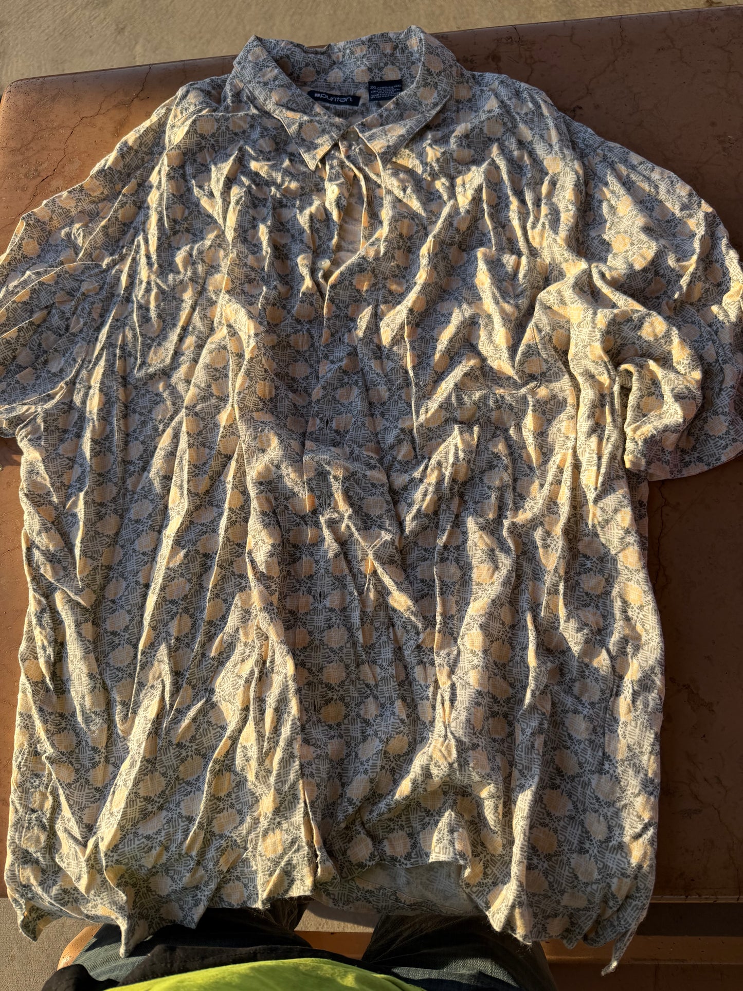 Puritan clothing co. Button down Hawaii shirt size 3XL. …