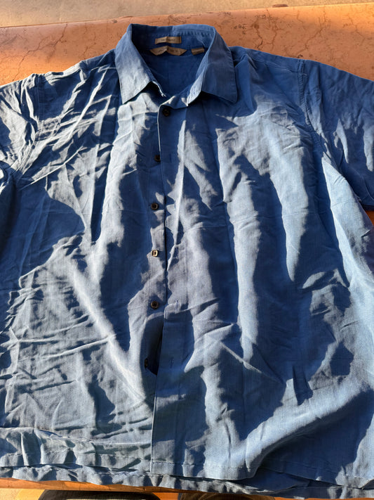 Alxlist surf soft clothing line polo shirt blue size XL…