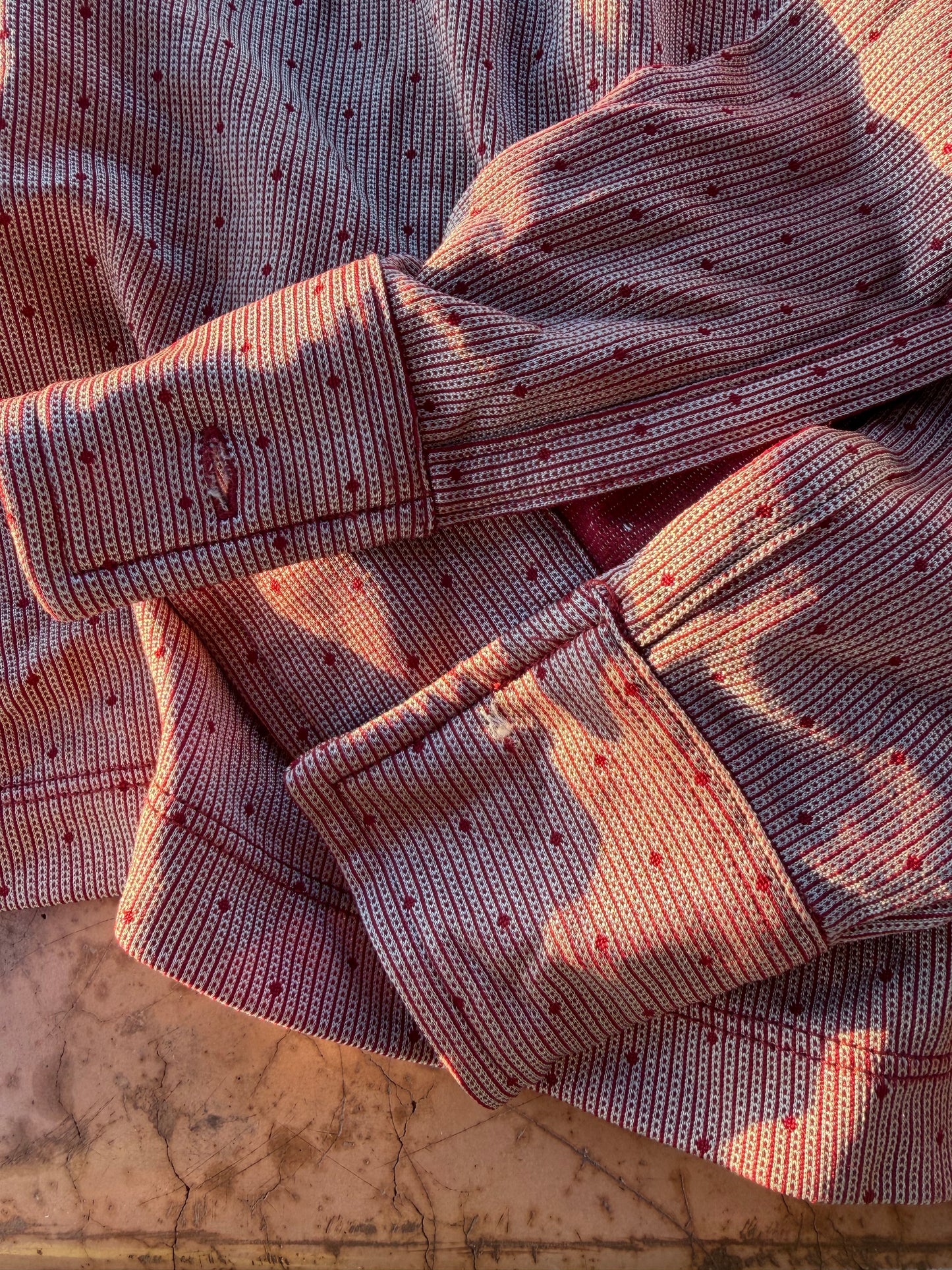 Kenneth Cole of New York Clothing button down shirt reddish pink long sleeve size is XL…