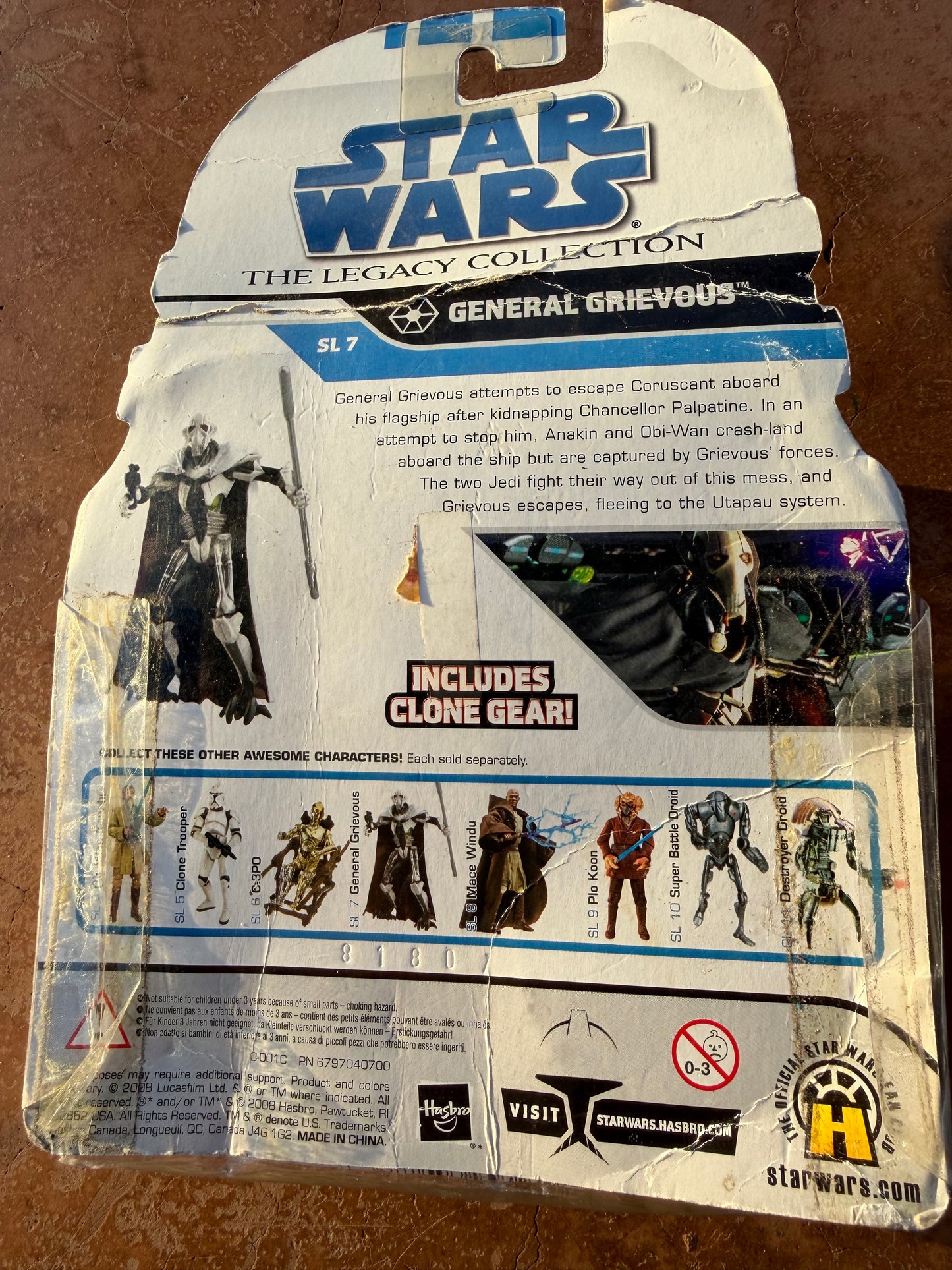 Star Wars General Grievous 4 inch tall Legacy action figure new …