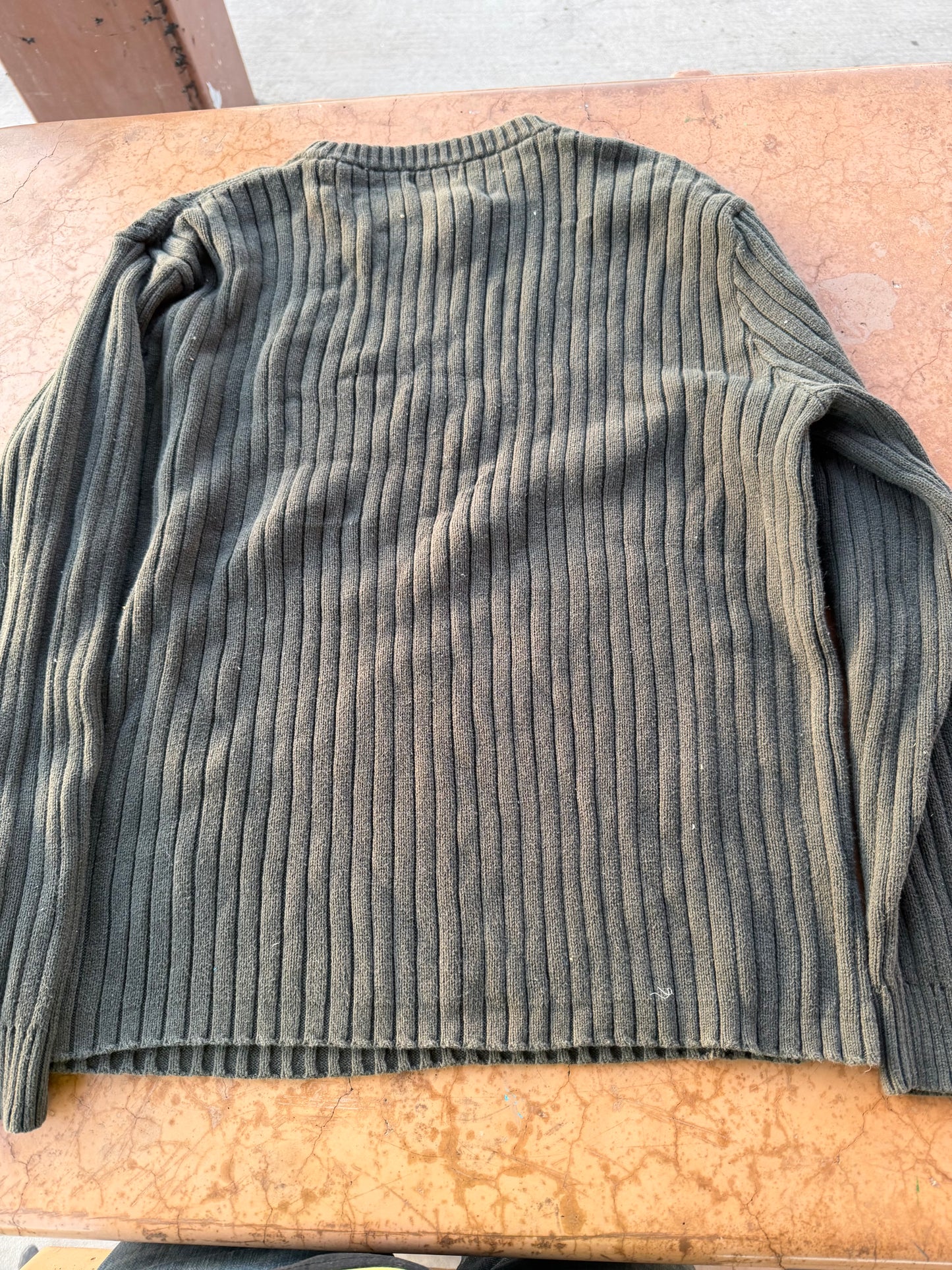 High Seirra thick sweater dark green size medium…