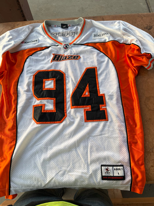 NFL Blaze football team Official Authentic sport jersey Utah Failed Team …