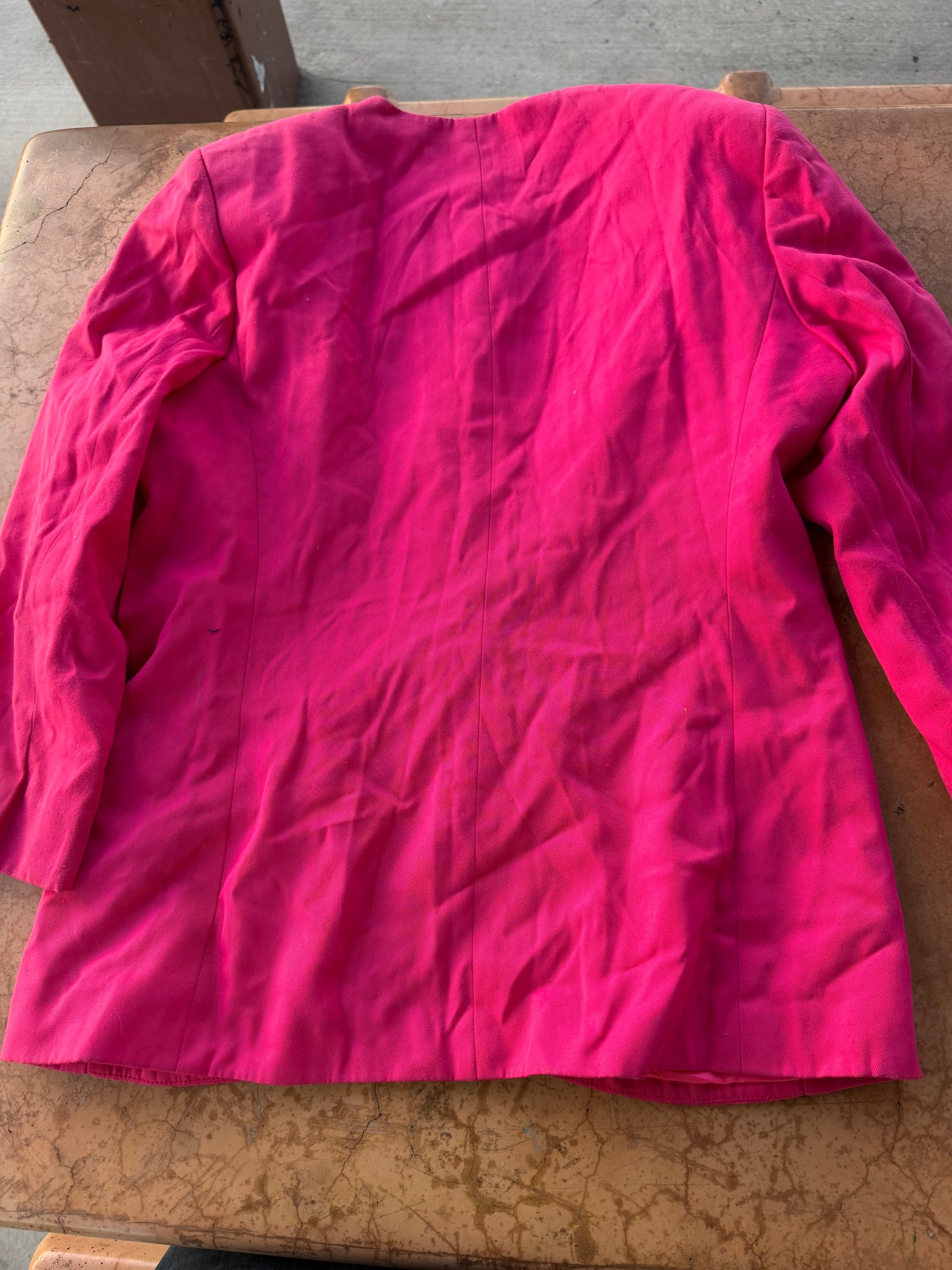 Kasper clothing line business suit jacket pink size petite 12long sleeve…