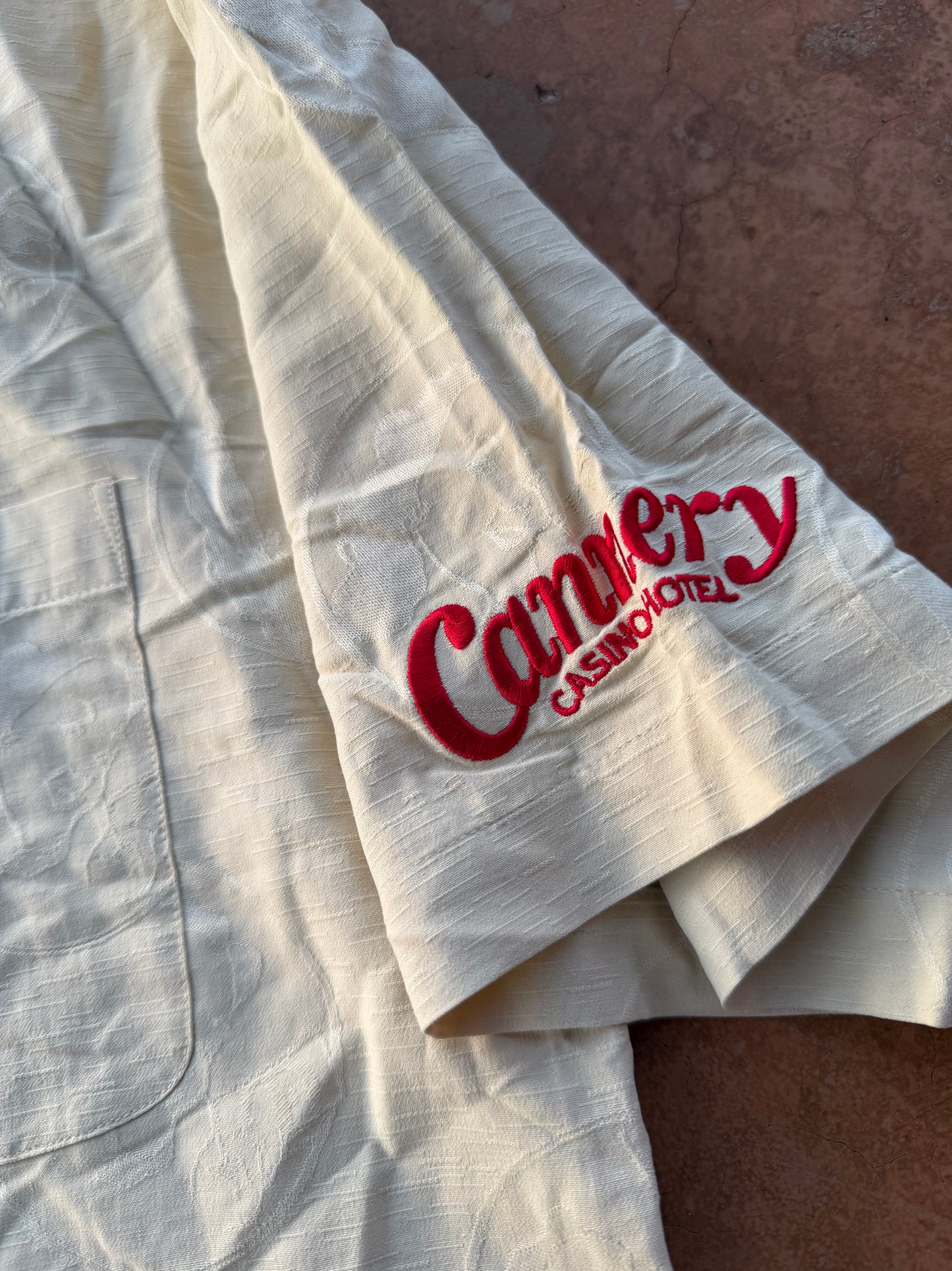 Cannery hotel Casino button down shirt logo on it …