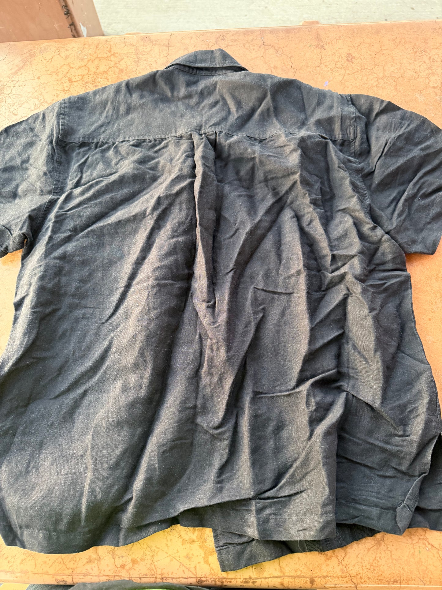 Robert Louis  clothing line button down shirt size Large …