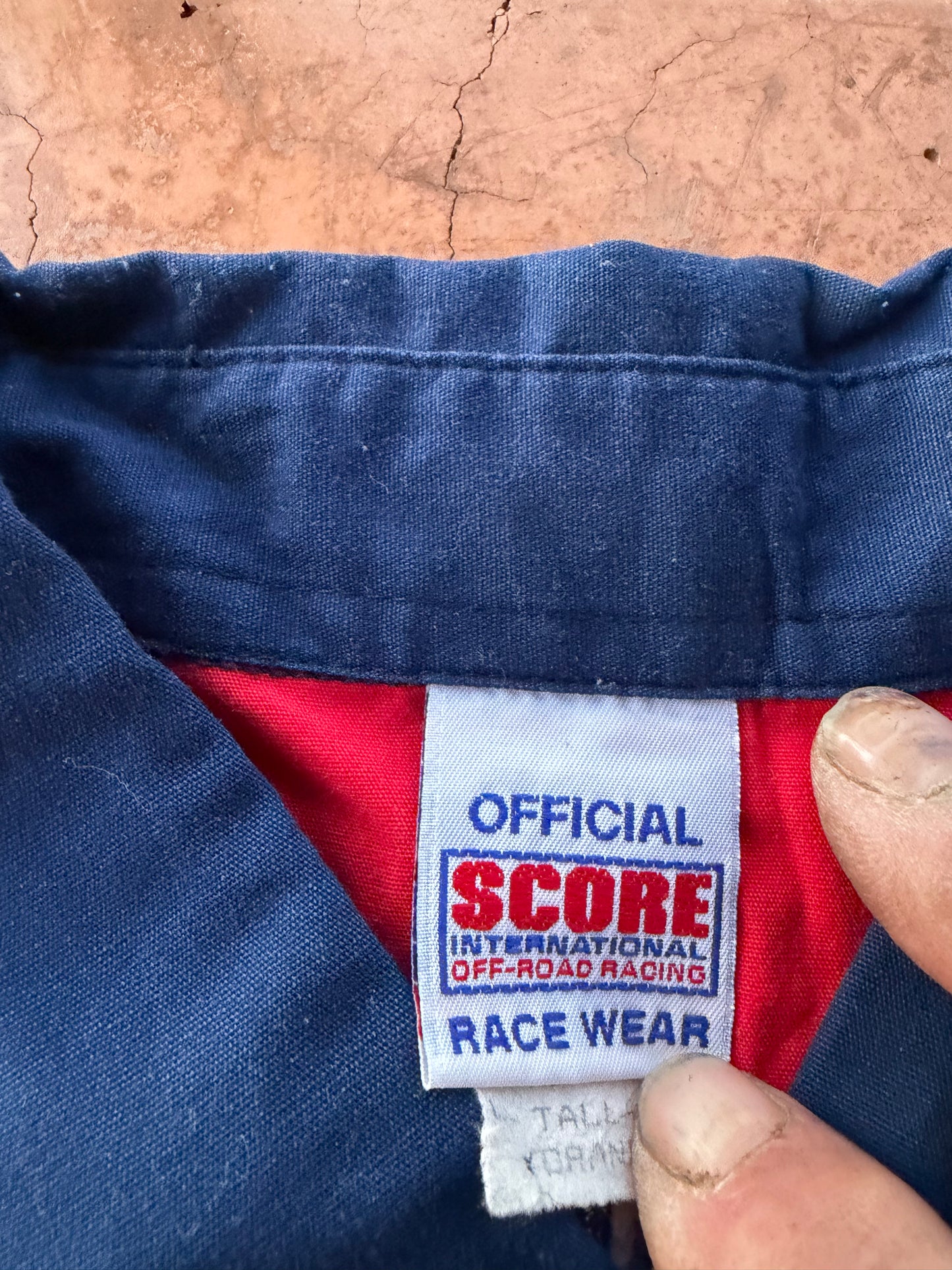 Score Official off Road Race Wear men size L tall BAJA Race shirt …