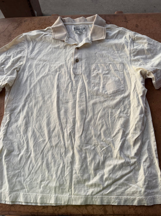 Grand Slam white polo shirt size L men’s baseball shirt…