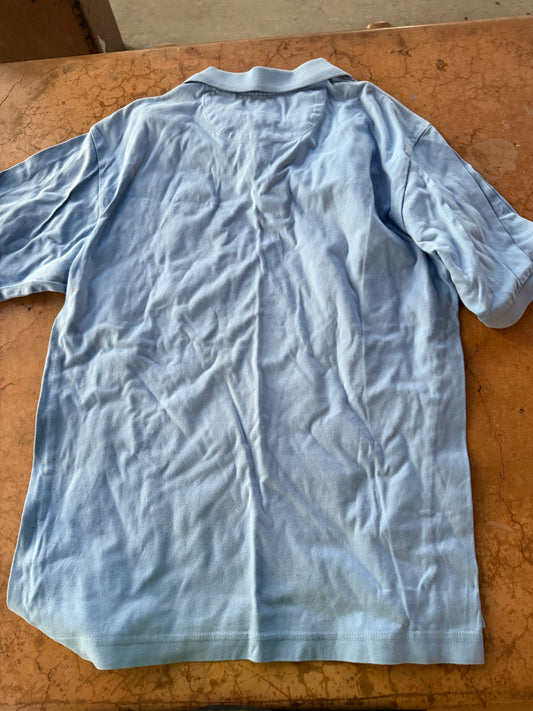 Donald Trump signature series polo shirt light blue size  S …