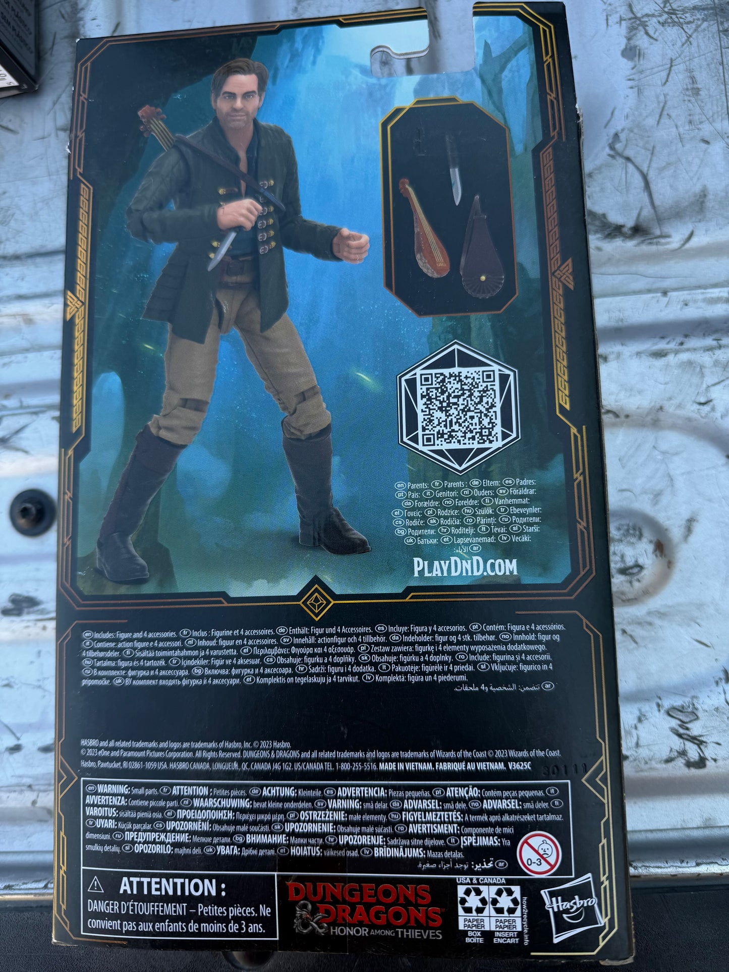 Dungeon and Dragons Honor Among Thieves Action figure Edgin Golden Archive new action figure…