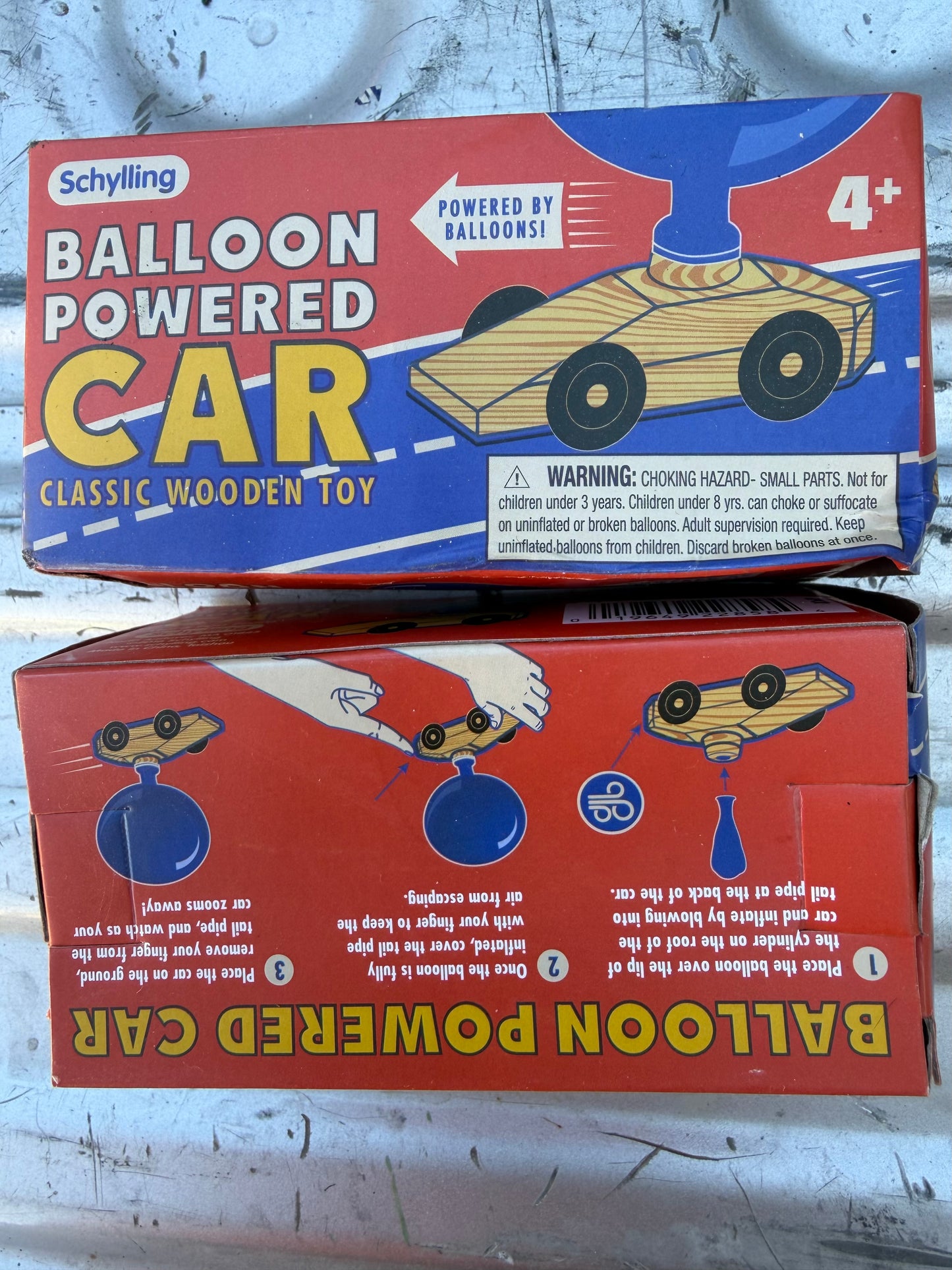 Balloon powered cars 2 each Race with friends new …