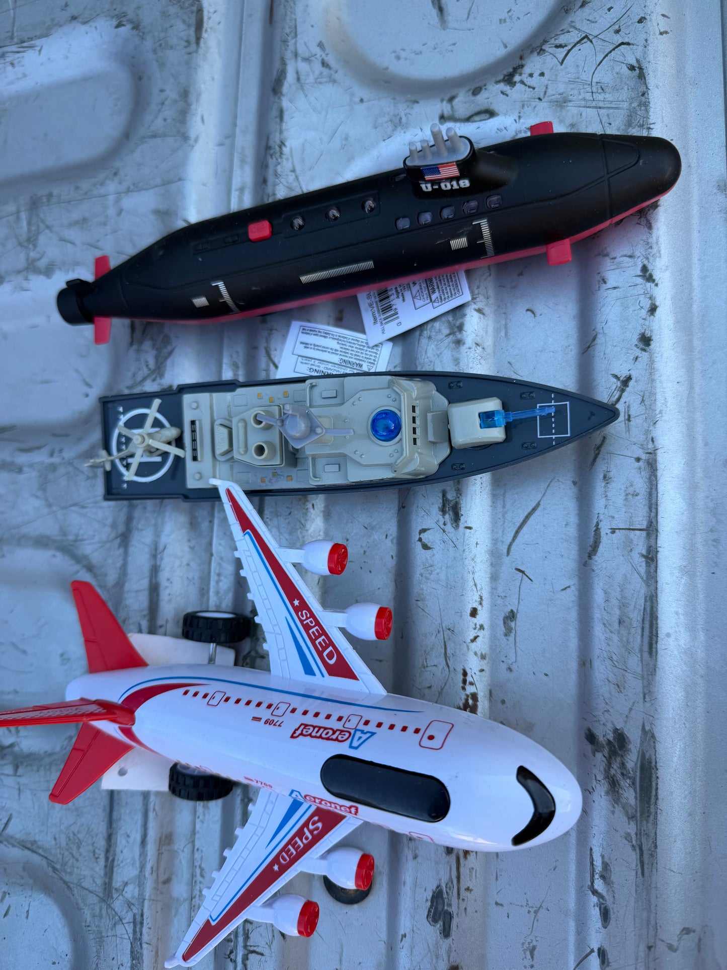 Rolling toy vehicles plane ship submarine new toys …