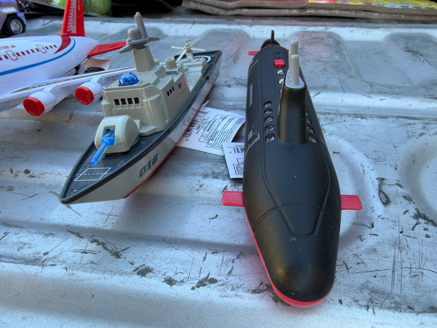 Rolling toy vehicles plane ship submarine new toys …
