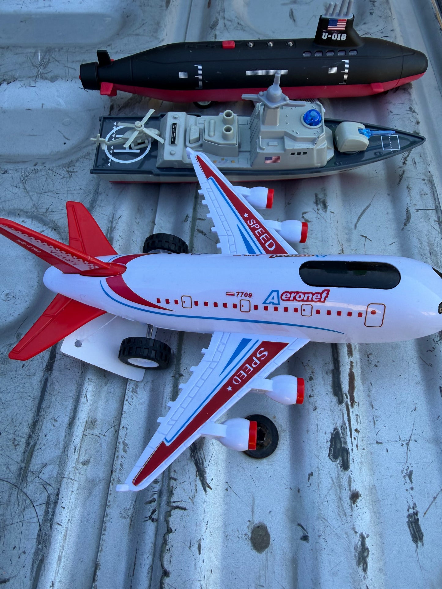 Rolling toy vehicles plane ship submarine new toys …