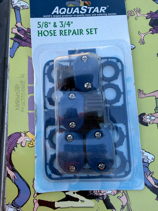 Aqua Star Hose repair kit 5/8 and 3/4 hose size new …