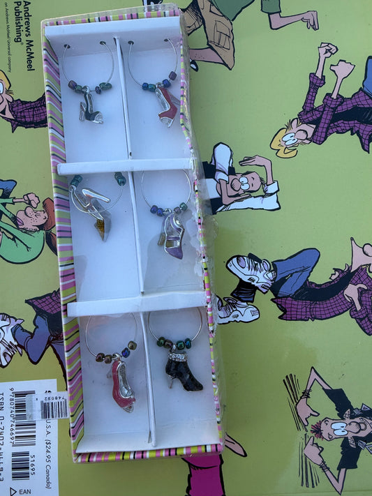 Wine charms by Home and Bath new 6each …