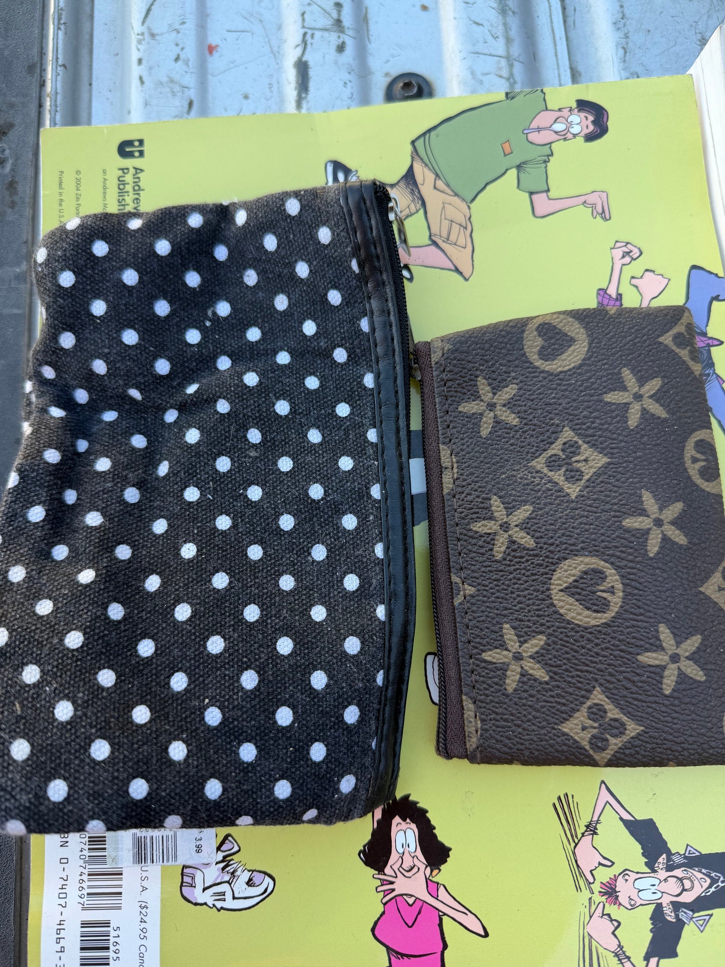 Girl or ladies pocket purse 2each big for bills and small for change new …