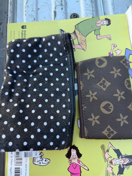 Girl or ladies pocket purse 2each big for bills and small for change new …