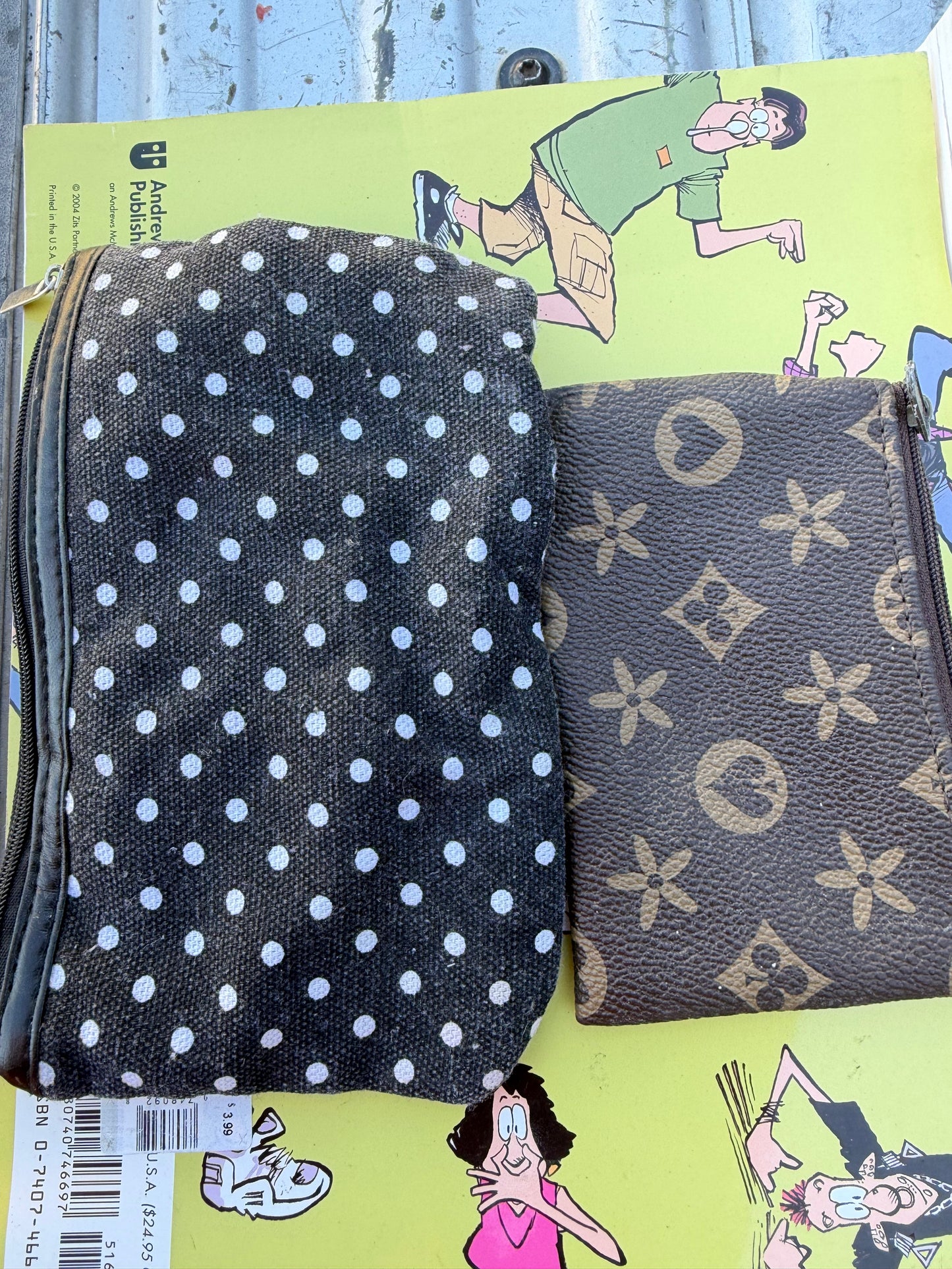 Girl or ladies pocket purse 2each big for bills and small for change new …