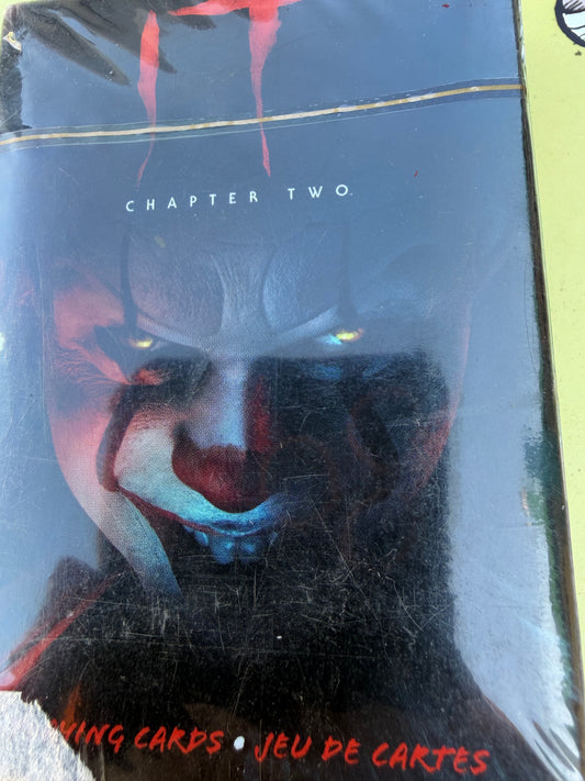 It chapter two Pennywise reunited playing cards poker new …