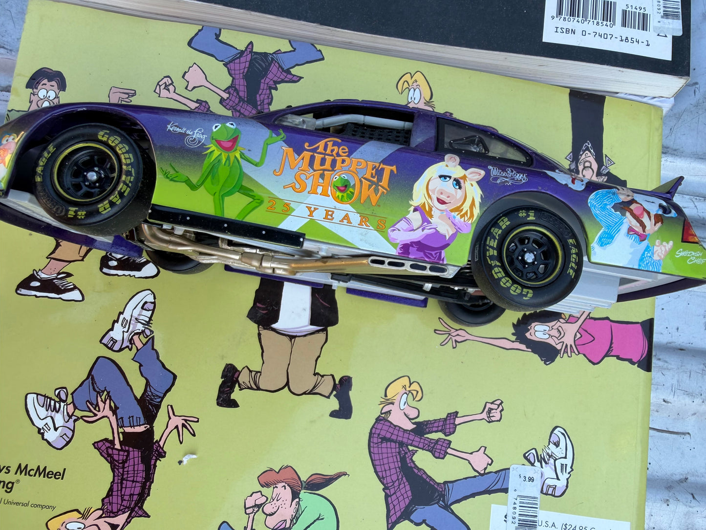 The Muppets show Nas Car collectible car used…