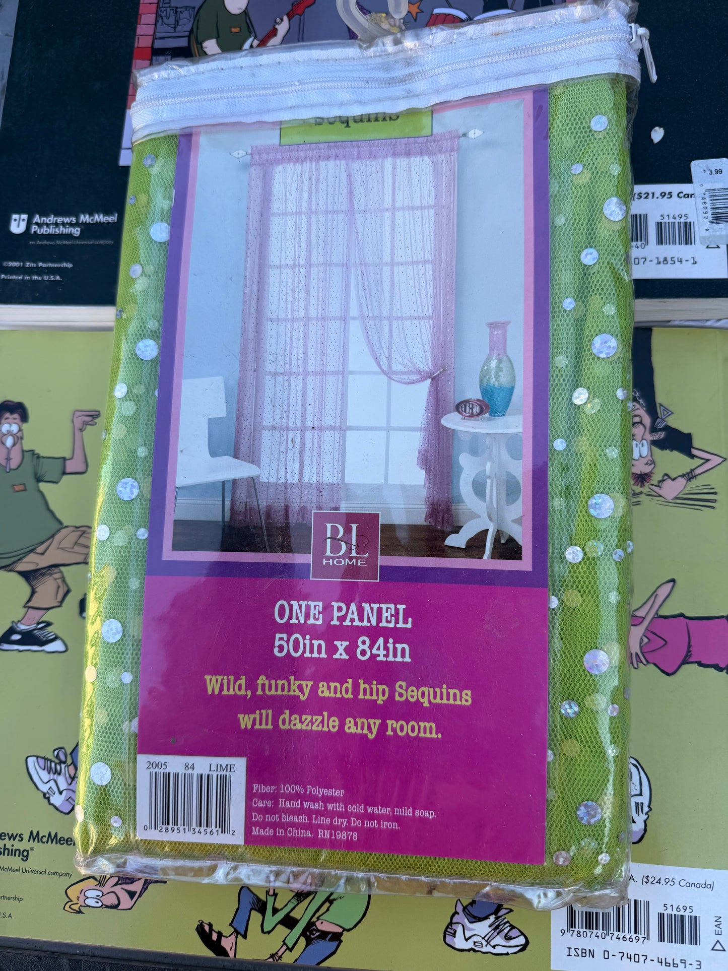Window certain 50x80in by BL Home the Sequin style…