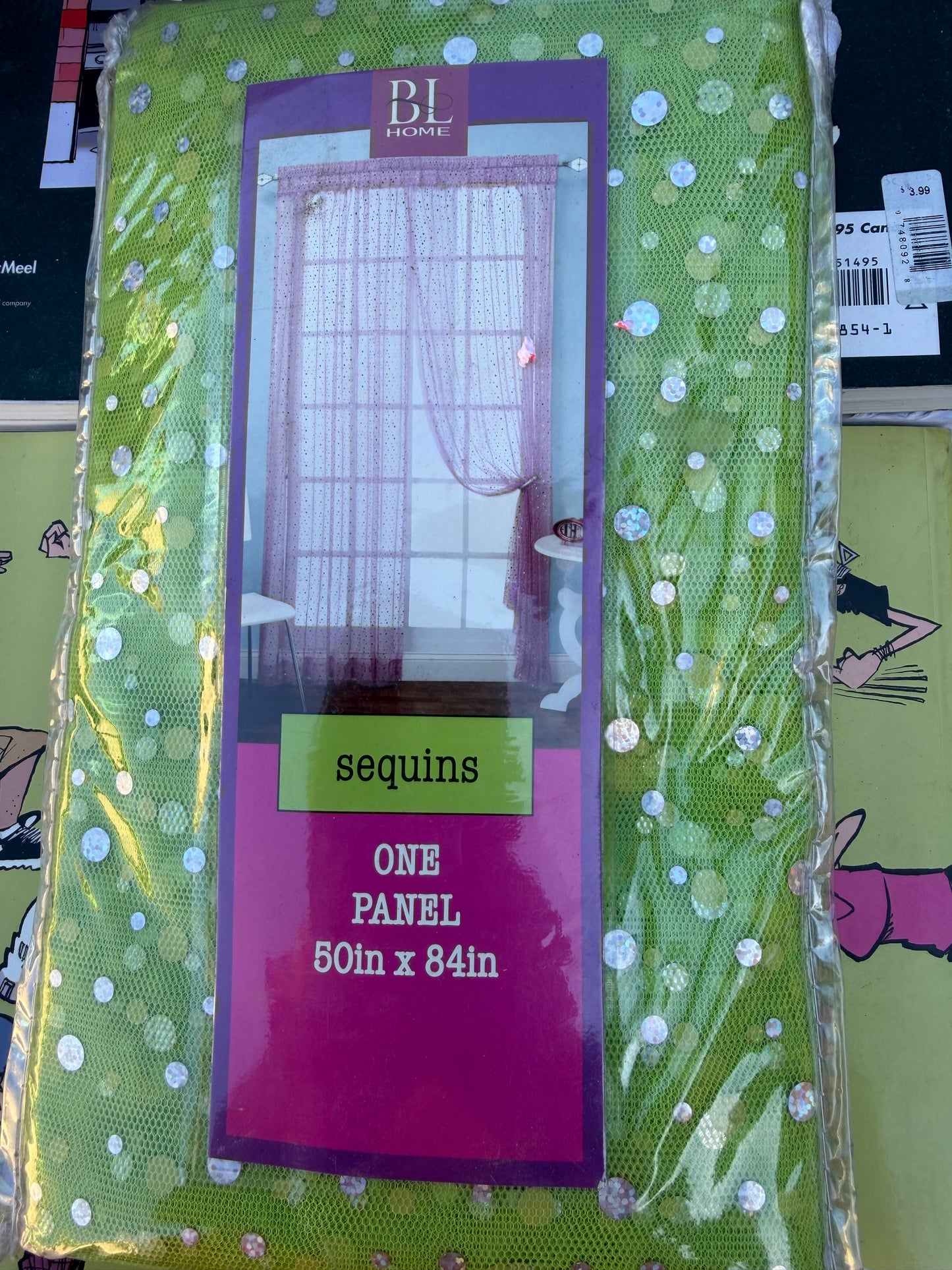 Window certain 50x80in by BL Home the Sequin style…