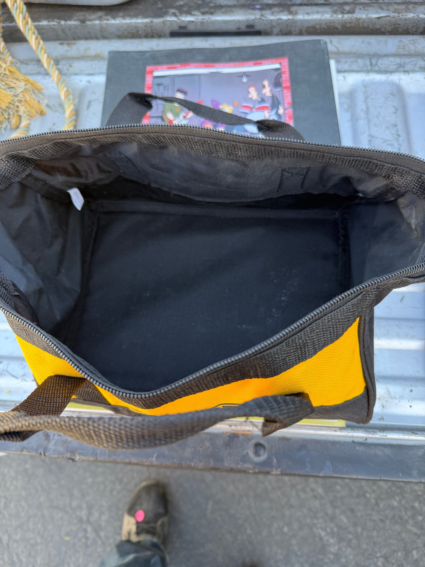 Dewalt tool bag empty 8 inch tall 12 inch long new zipper close …