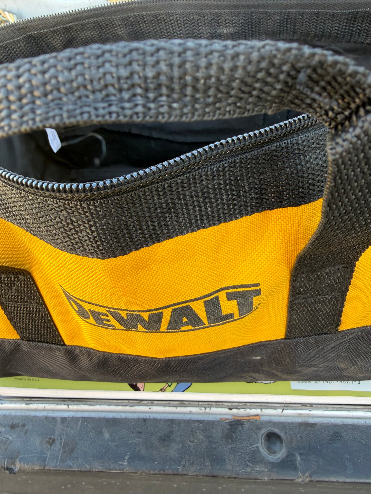 Dewalt tool bag empty 8 inch tall 12 inch long new zipper close …