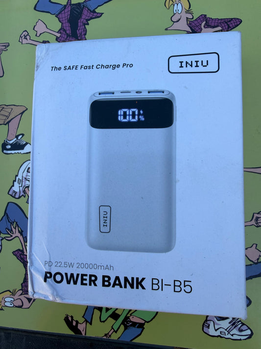 Iniu power Bank BI-B5 charger pack safe charge new …