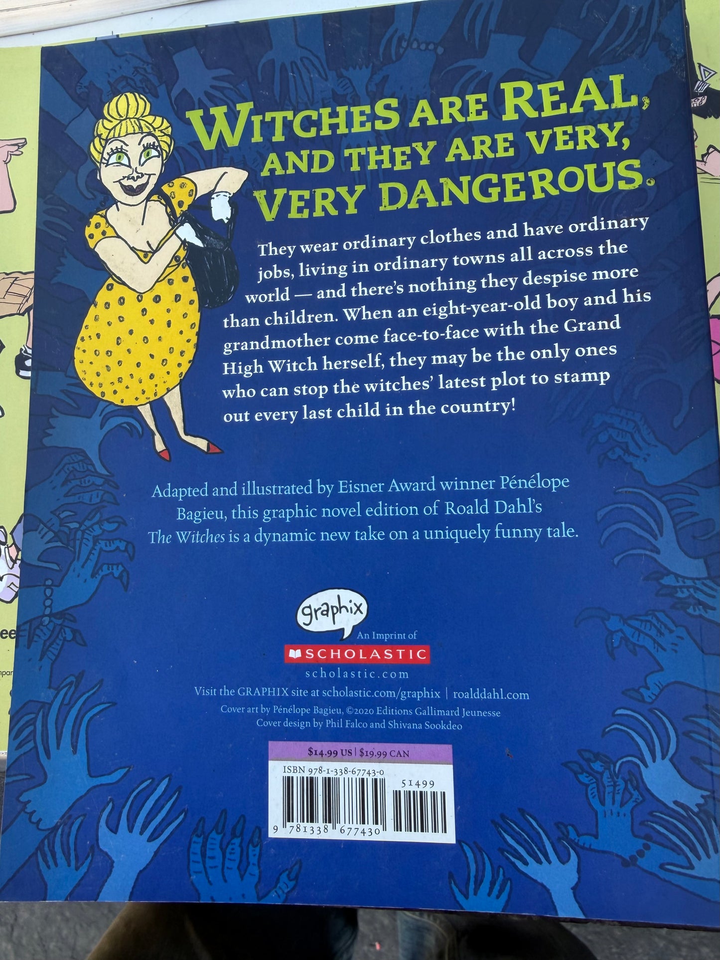 Scholastic book Witches are real comedy comics book …