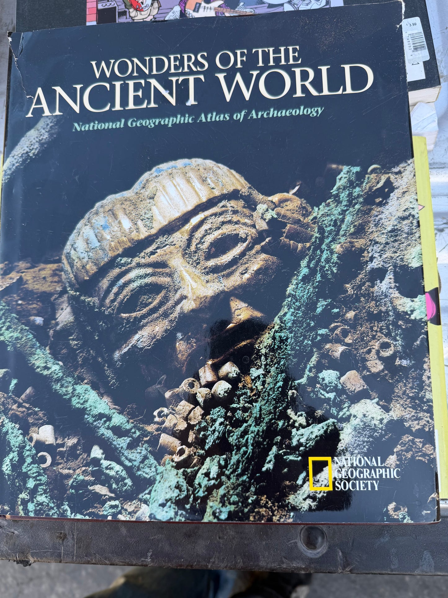 National Geographic book Wonders of the Ancient World archeological sites around the world…