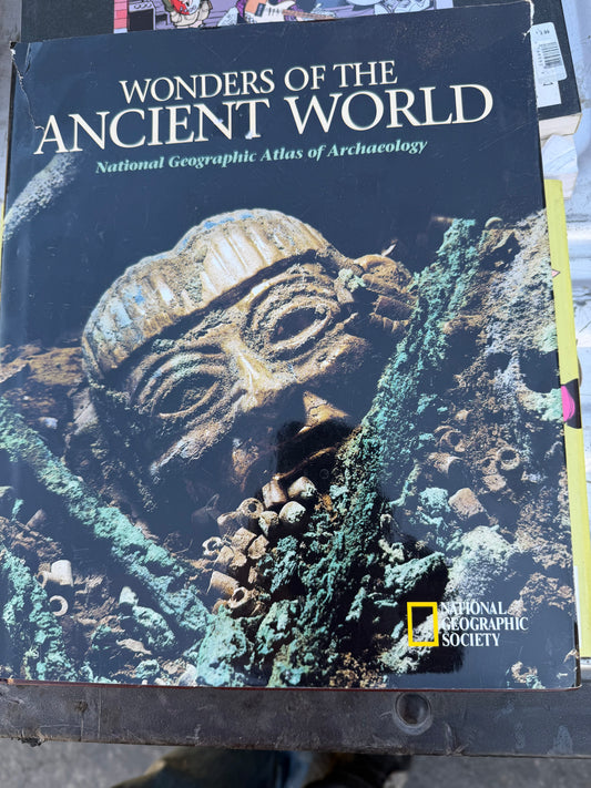 National Geographic book Wonders of the Ancient World archeological sites around the world…