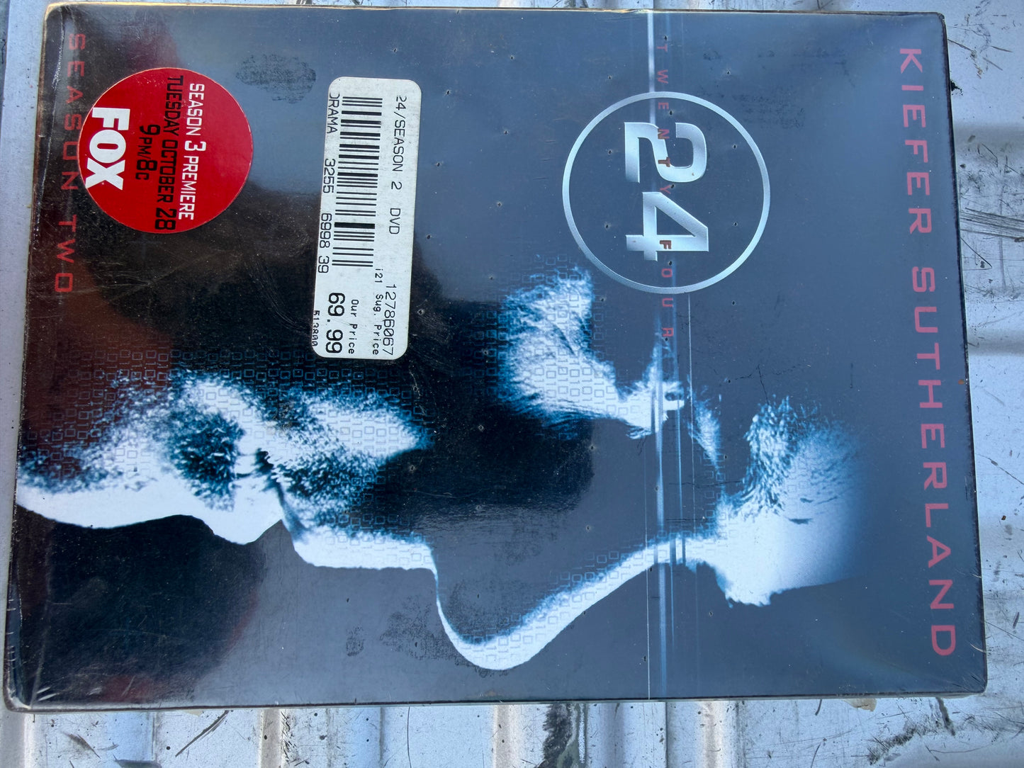 24 tv movie series DVD set wit Kiefer Sutherland sealed New complete episodes for season two New …