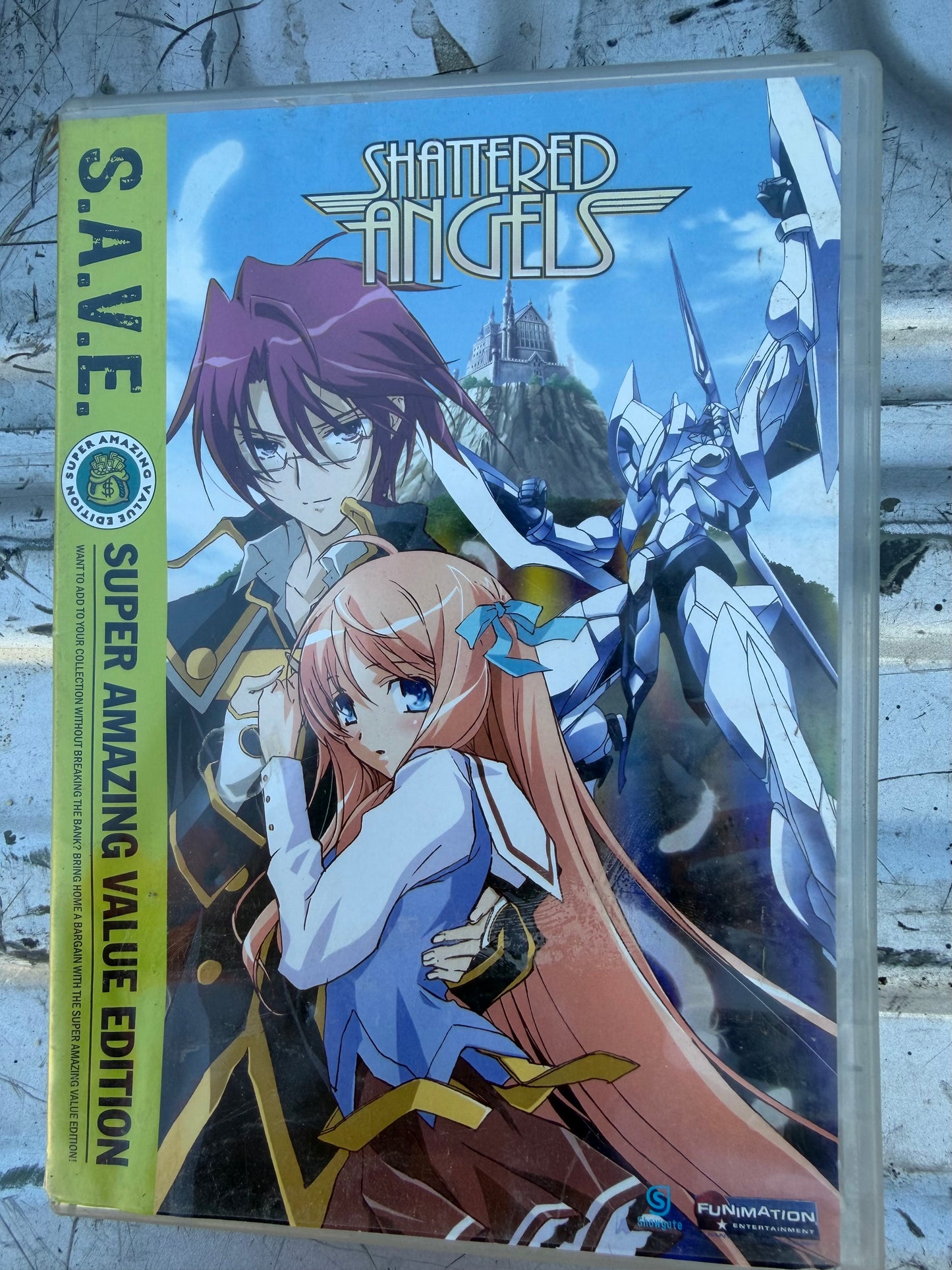 Shattered Angels anime series special edition episodes 1-12 ,two disk …
