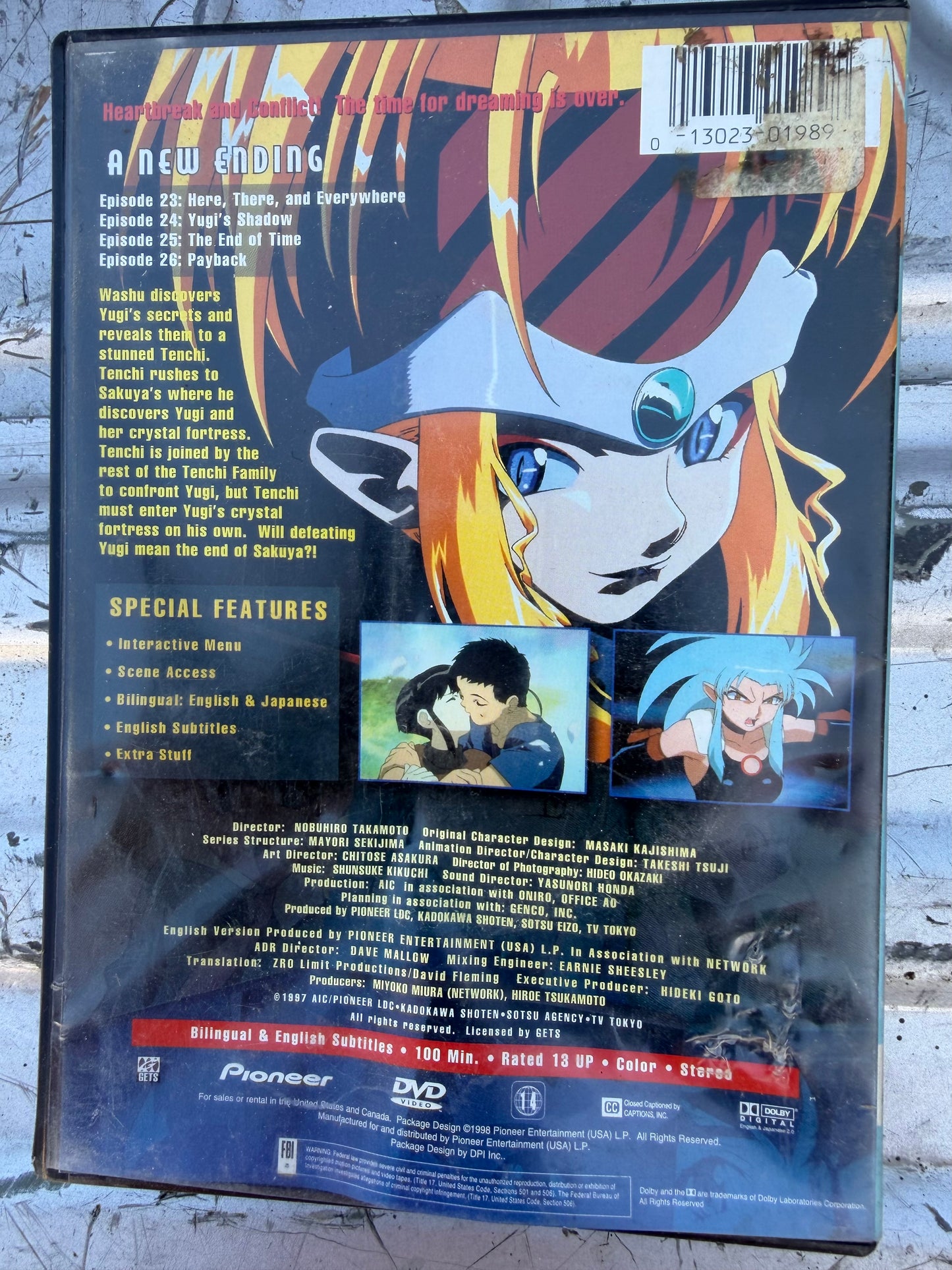 Tenchi toyko DVD movie animated film series anime A New Ending …