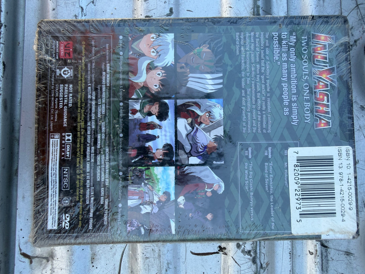 InuYahsa DVD animated series Two souls  one body sealed New …