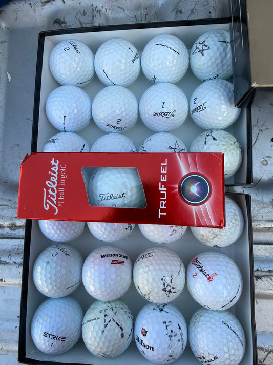 Used Golf balls Titleist balls an Wilson used 27 still in great condition…