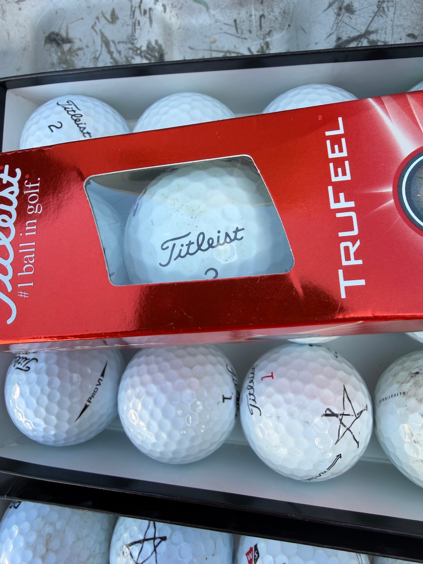 Used Golf balls Titleist balls an Wilson used 27 still in great condition…