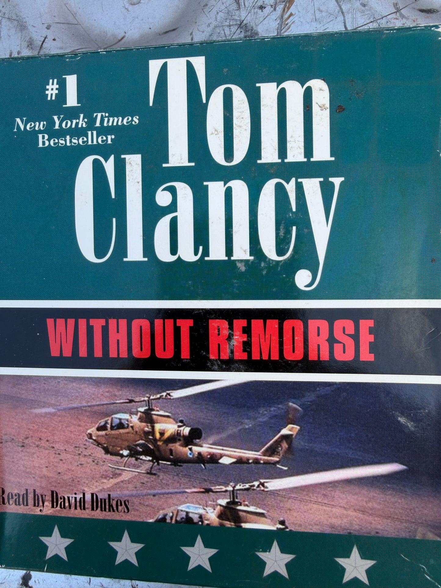 Tom Clancy famous Author of great books. Titled Without Remorse Audio book on CD …