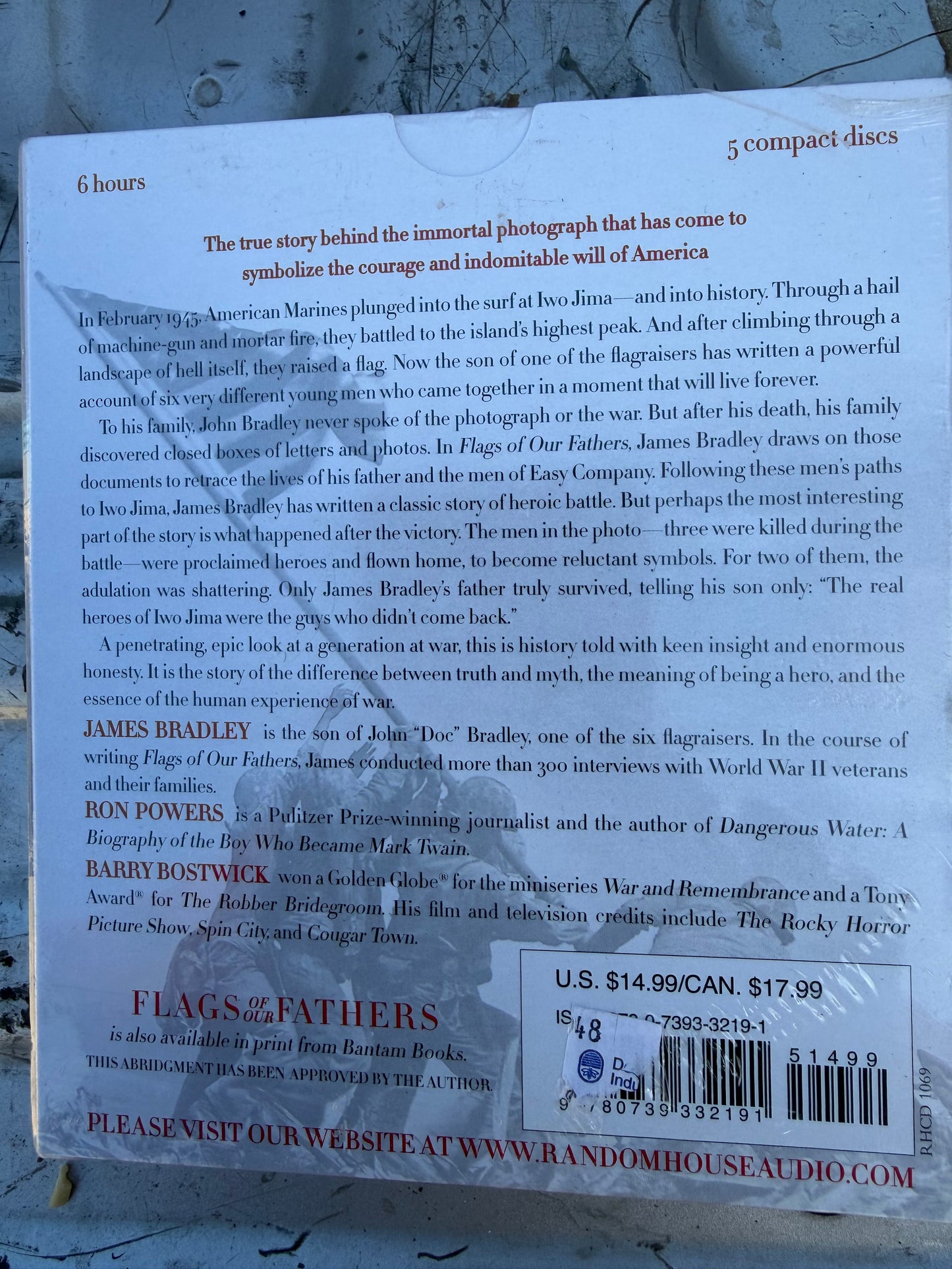 Flags of our Fathers Audio Book on CD by James Bradley used …