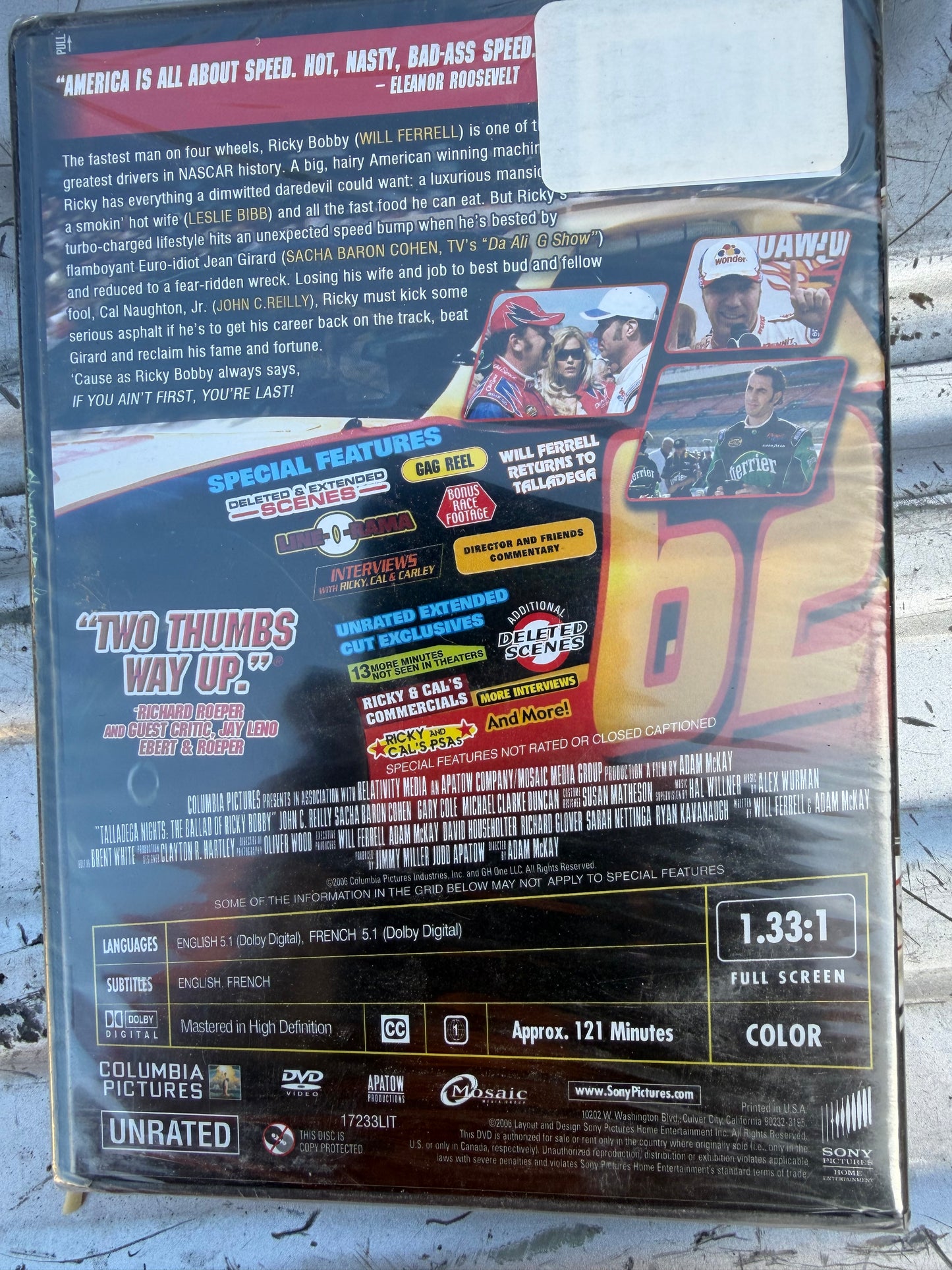 Talladega nights DVD movie with Will Ferrell sealed New…