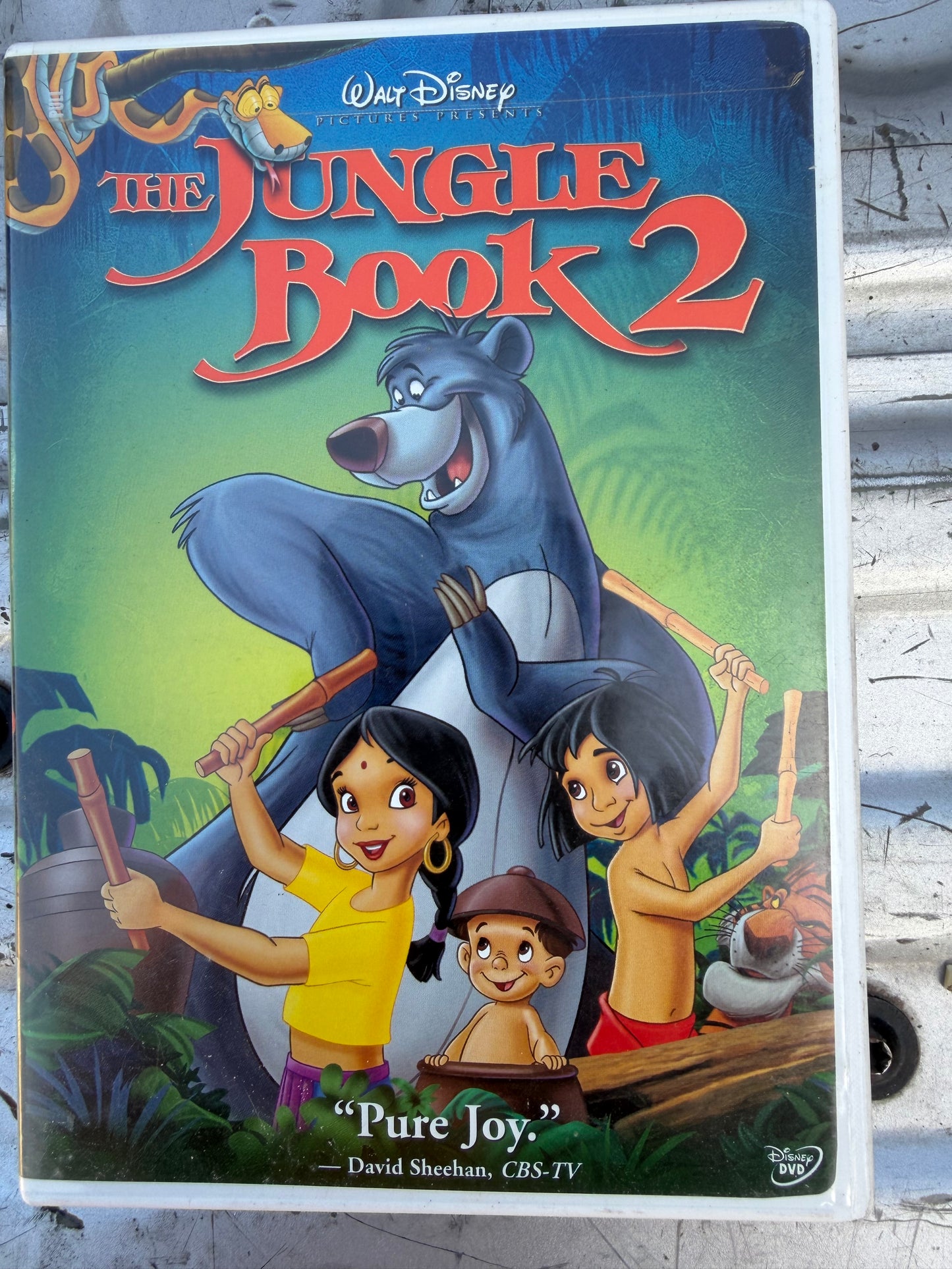 Disney Jungle Book 2 DVD movie animation cartoon  used…