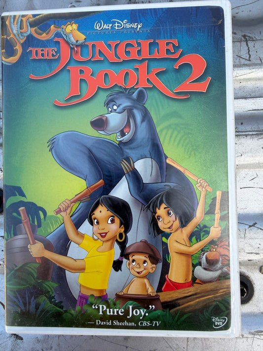 Disney Jungle Book 2 DVD movie animation cartoon  used…