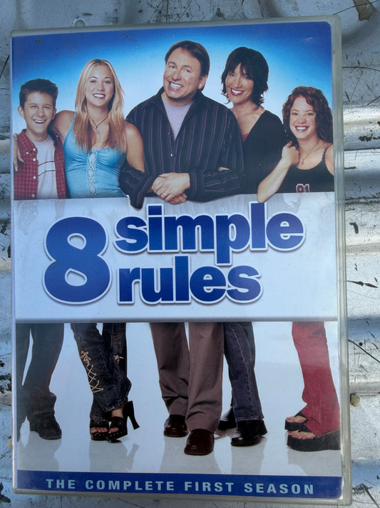 Eight Simple Rules dvd set movie from tv series complete first season used…