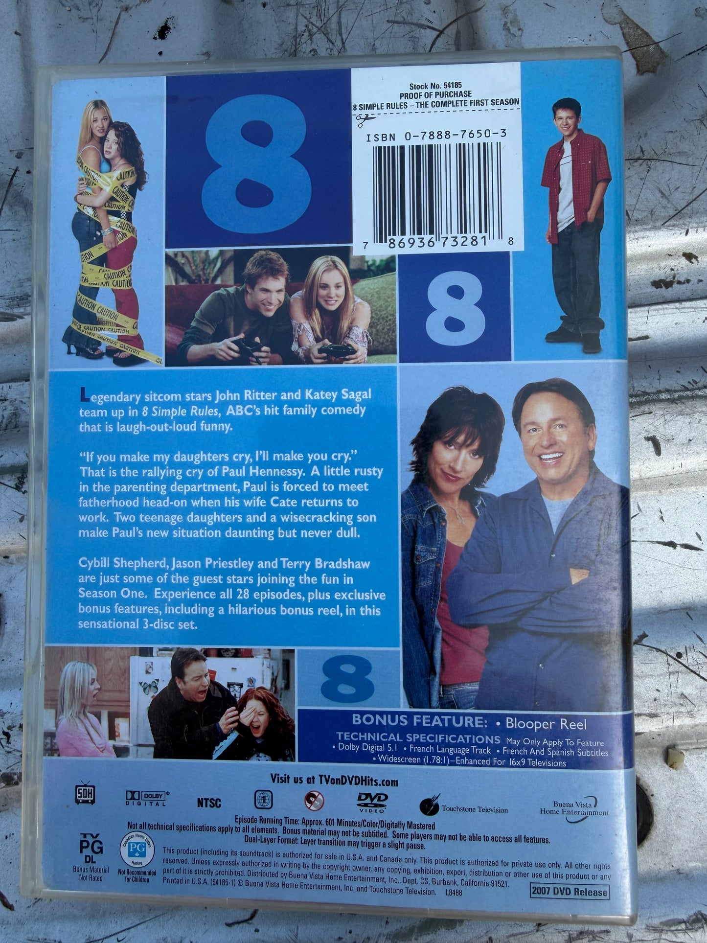Eight Simple Rules dvd set movie from tv series complete first season used…