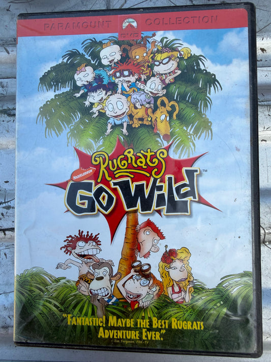 RugRats DVD movie Go Wild animated cartoon used …