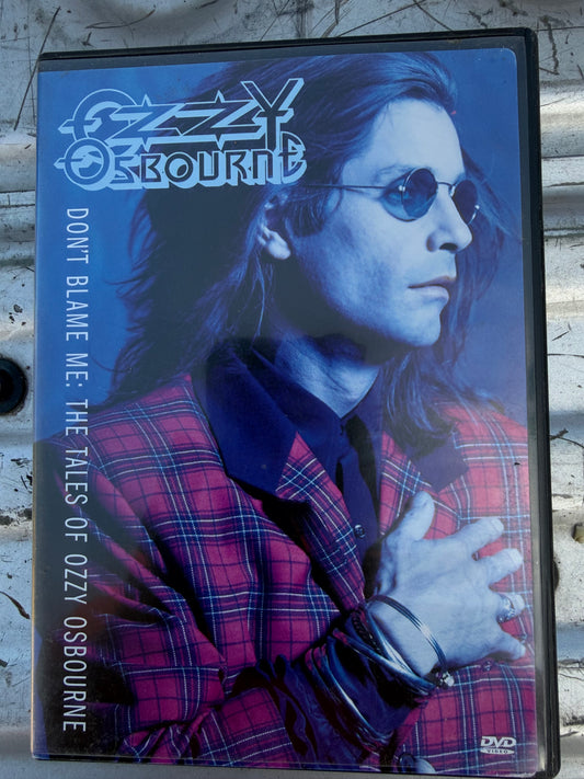 Ozzie Osborn DVD movie Documentary Don’t Blame Me The Tales of him used …