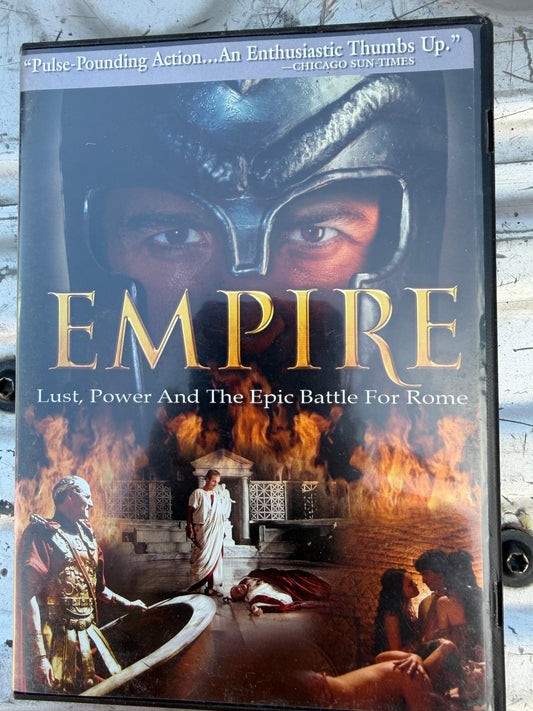 Empire DVD movie tv 14 The Epic Battle for Rome power ,Lust  used …